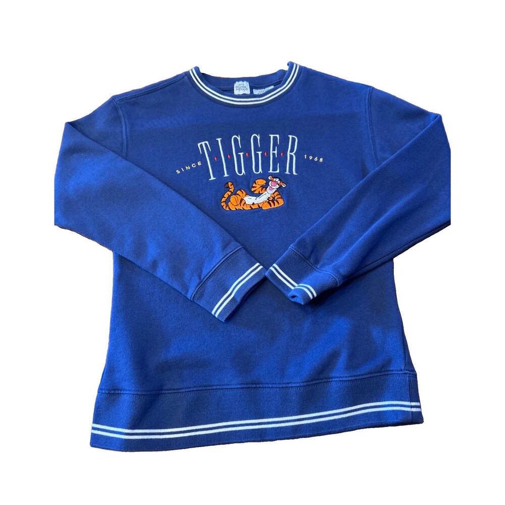 Winnie The Poohs Tigger Cotton Sweatshirt Disneyworld Disneyland Boys Medium 7/8